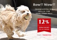 thanksgiving day special discount for pets