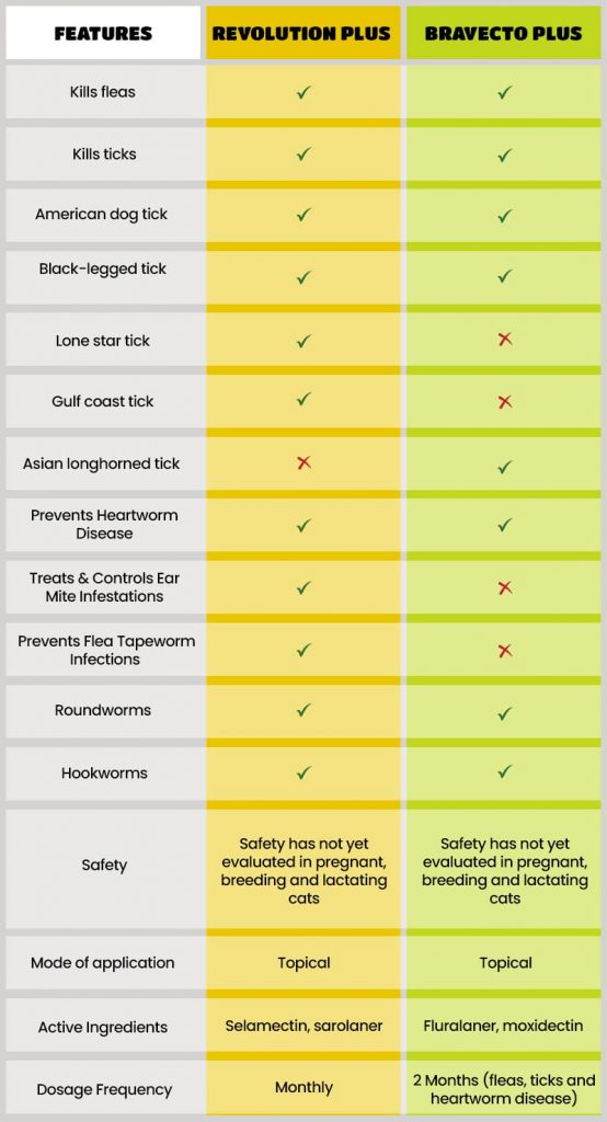 Revolution Plus vs. Bravecto Plus – A Comparative Analysis